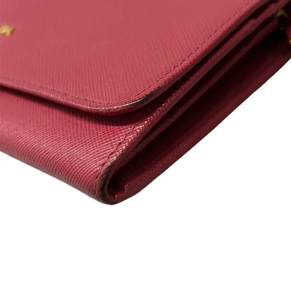 Prada Other Style Wallet Pink Gold